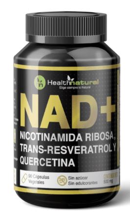 NAD+(Nicotinamida Ribosa,Trans-Reveratrol y Quercetina)