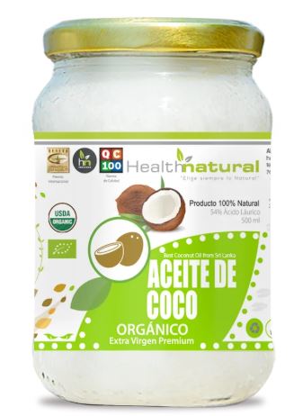 Aceite de Coco Orgánico, 500 ml